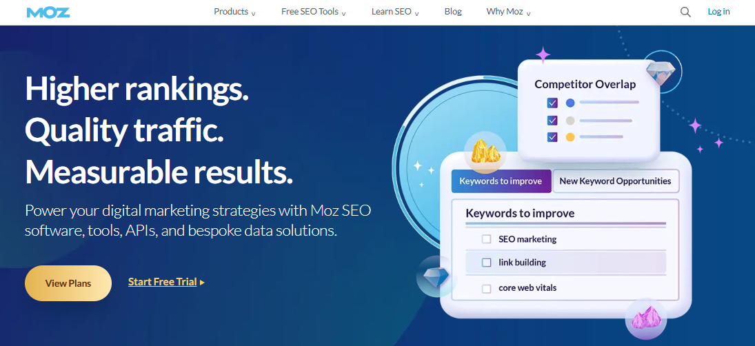 おすすめのドメインパワー計測ツール：MOZ