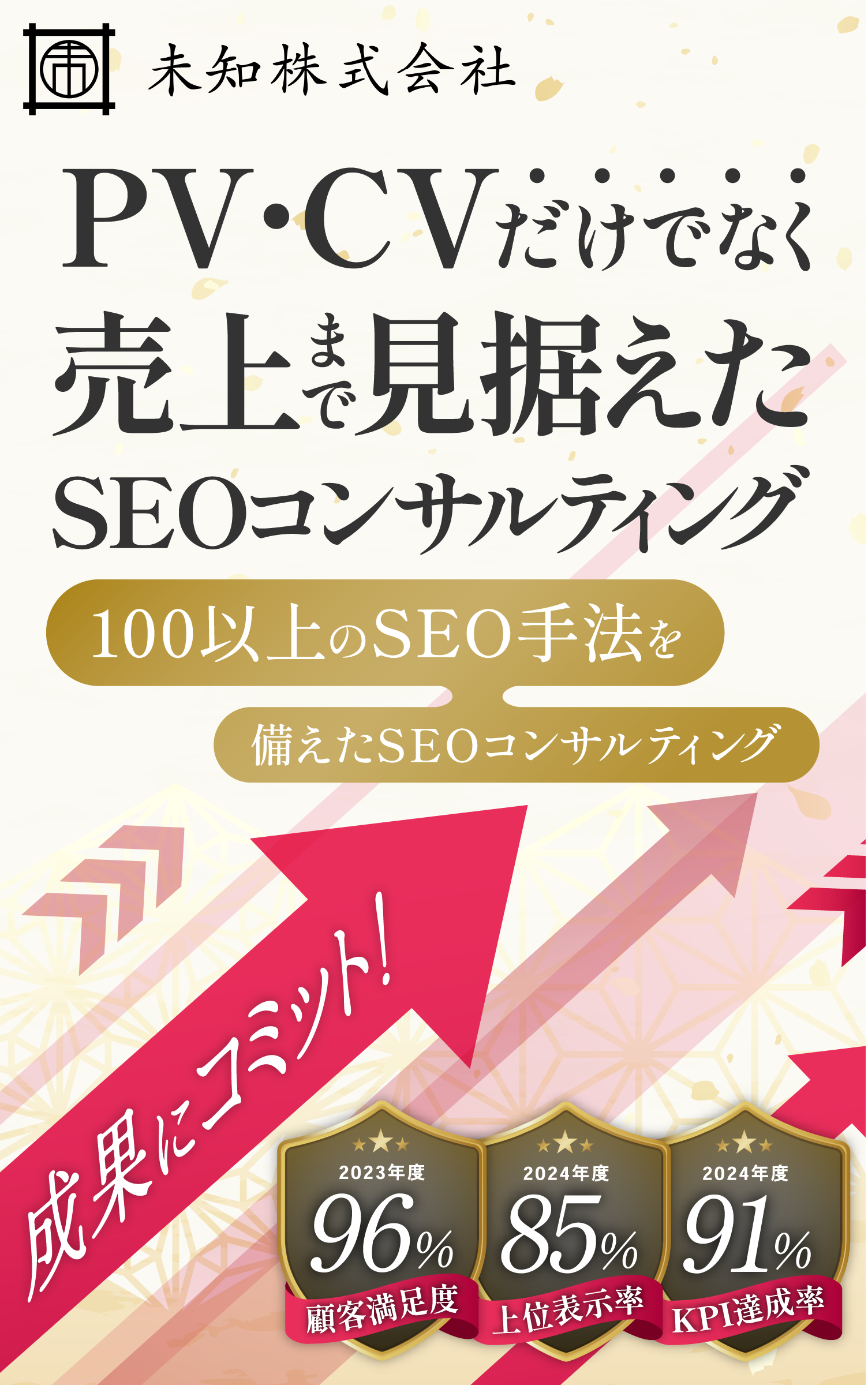 PV・CVだけでなく売上まで見据えたSEOコンサルティング